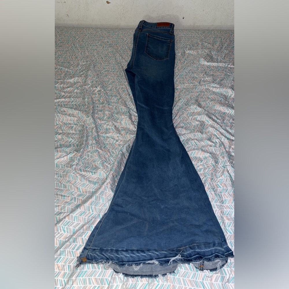 •Lucky & Blessed Bell Bottoms